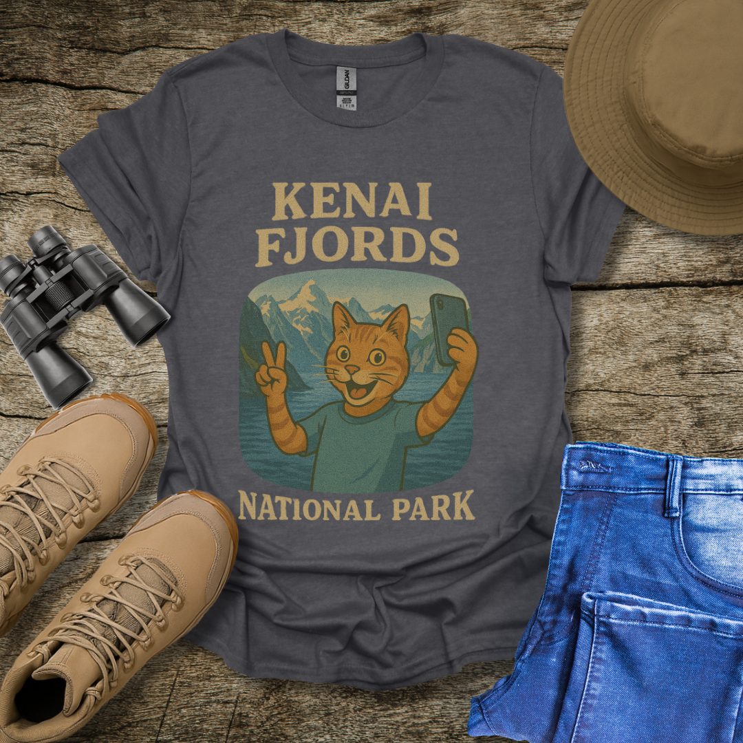 Kenai Fjords Selfie – Cat Edition