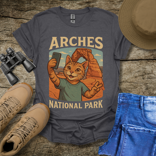 Arches Selfie – Cat Edition