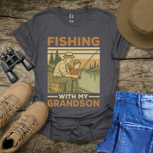 Fishing with My Grandson – Vintage Memories Tee
