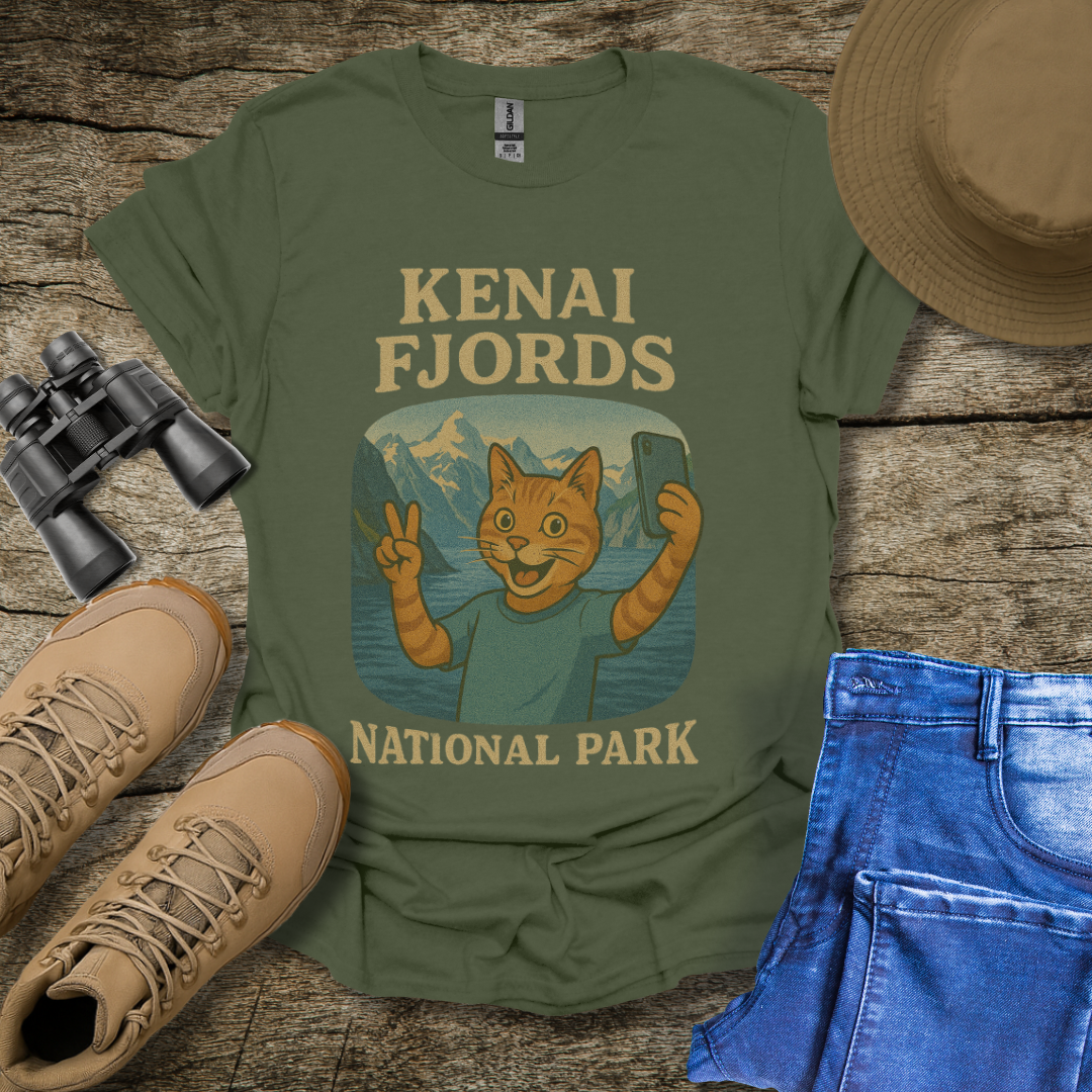 Kenai Fjords Selfie – Cat Edition