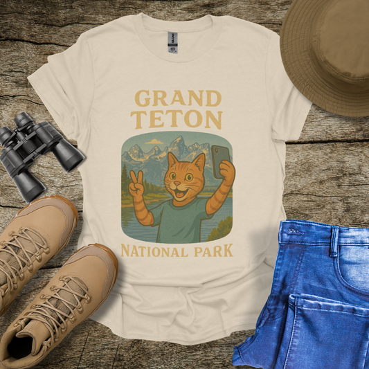 Grand Teton Selfie – Cat Edition
