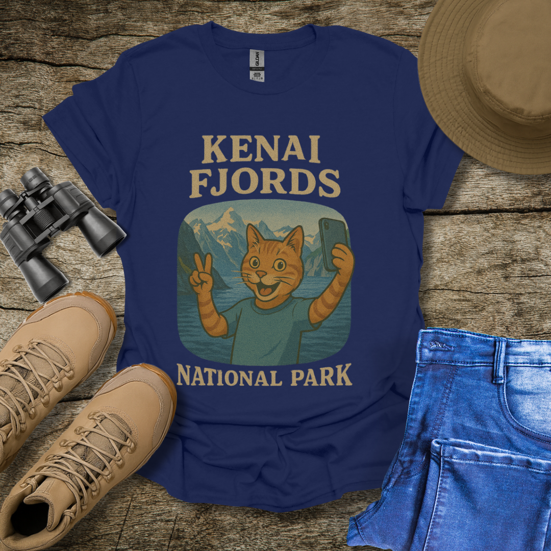 Kenai Fjords Selfie – Cat Edition