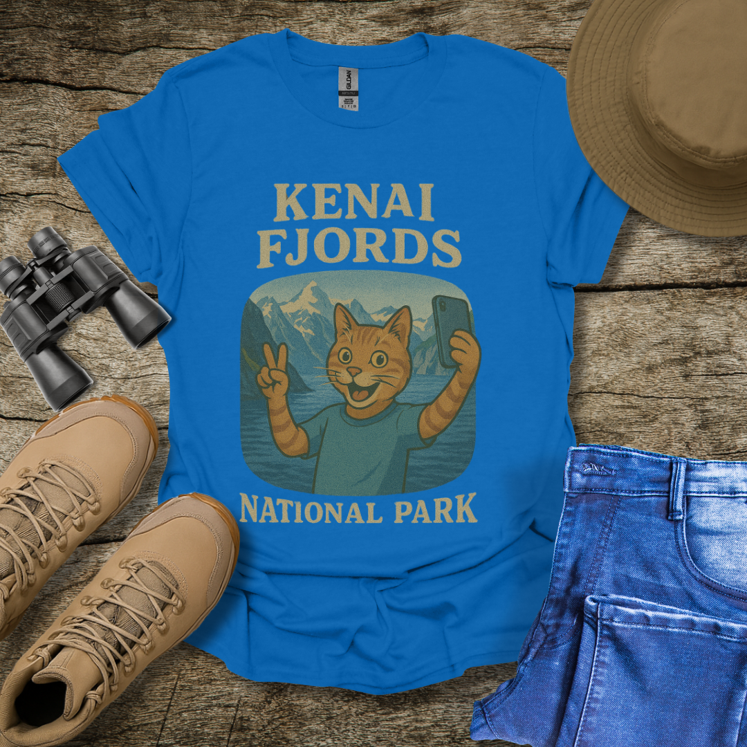 Kenai Fjords Selfie – Cat Edition