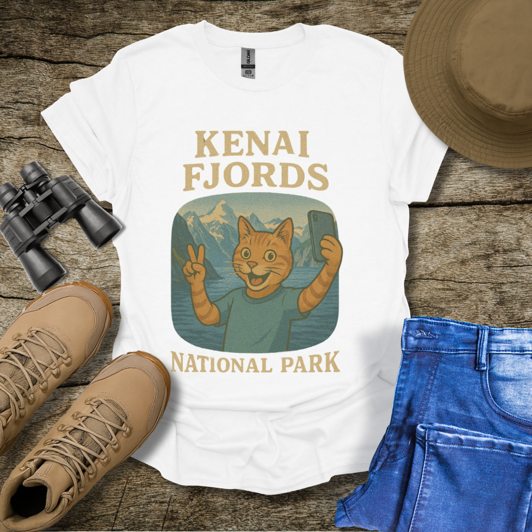 Kenai Fjords Selfie – Cat Edition