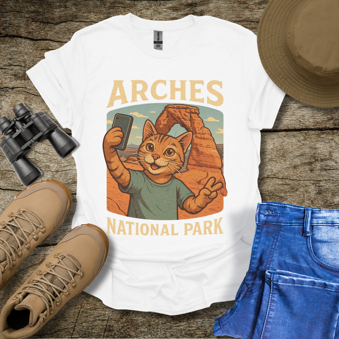 Arches Selfie – Cat Edition