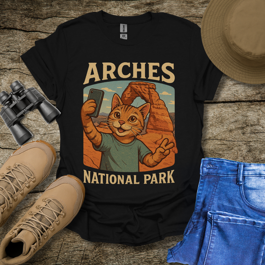 Arches Selfie – Cat Edition