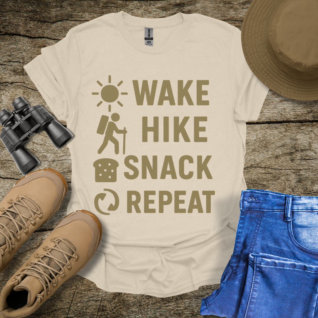Wake Hike Snack Repeat