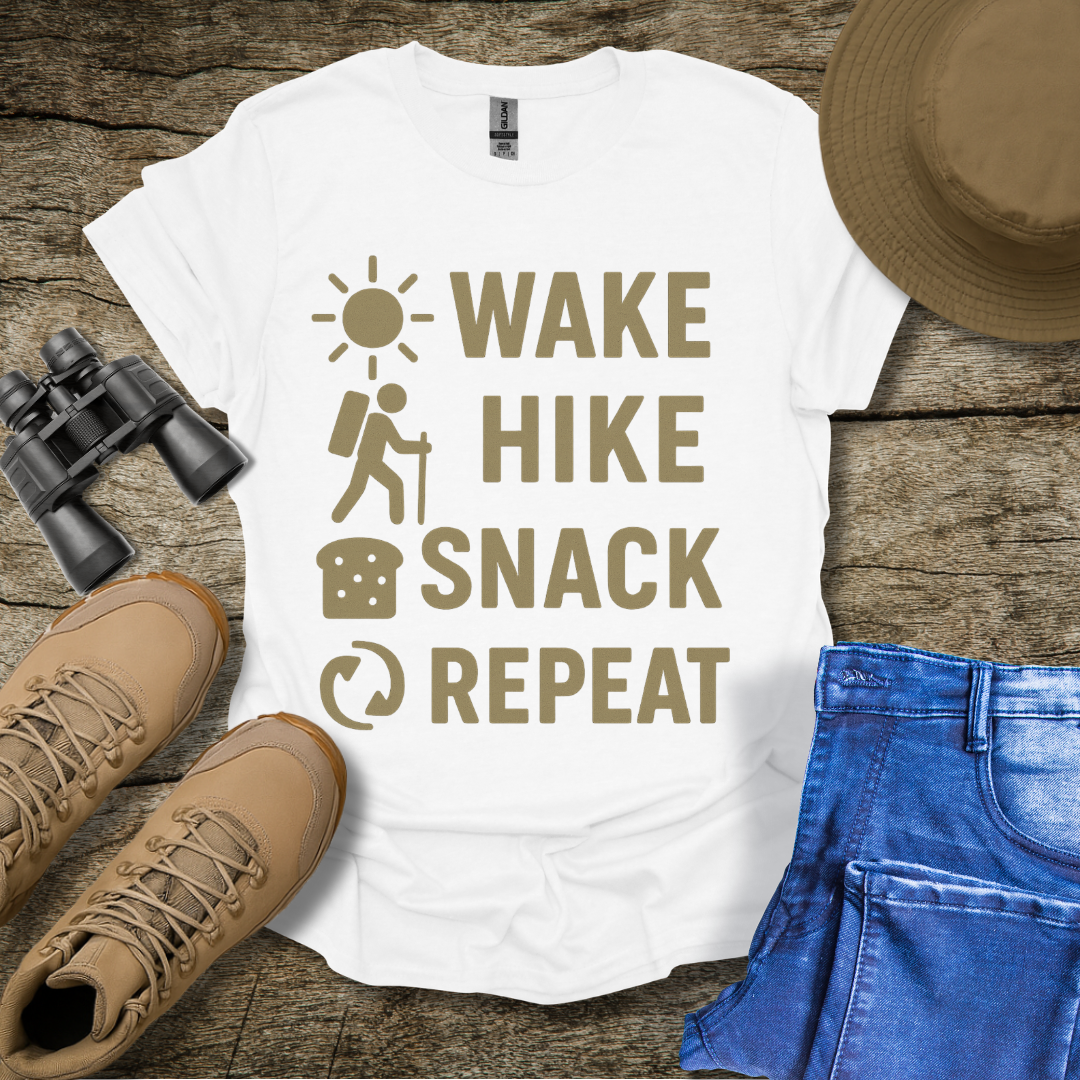 Wake Hike Snack Repeat